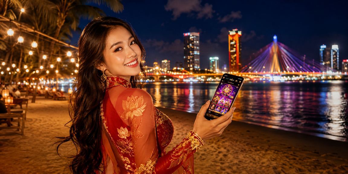 Khách chơi game casino di động tại Đà Nẵng